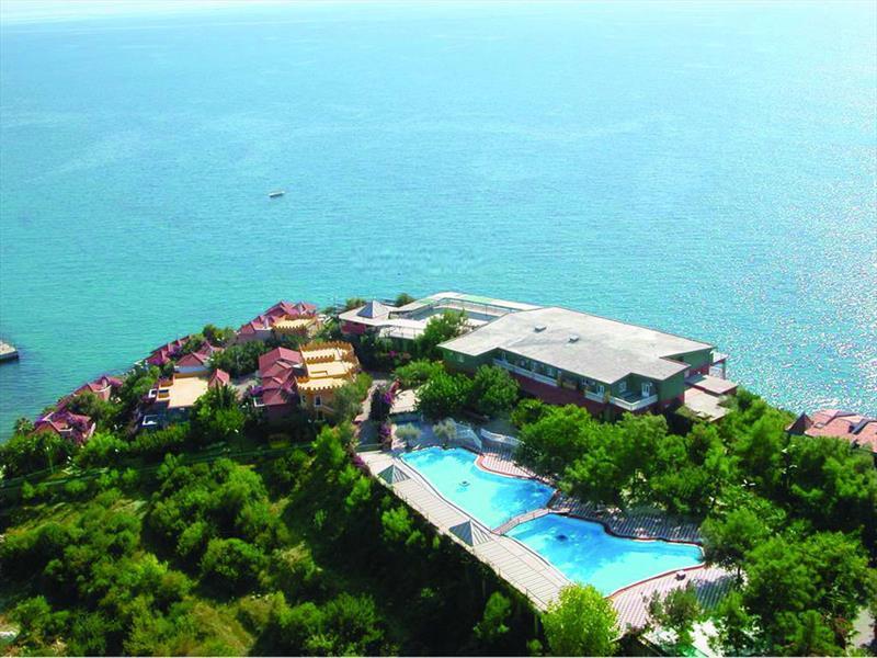 Larissa Hill Beach Hotel Конакли Екстер'єр фото